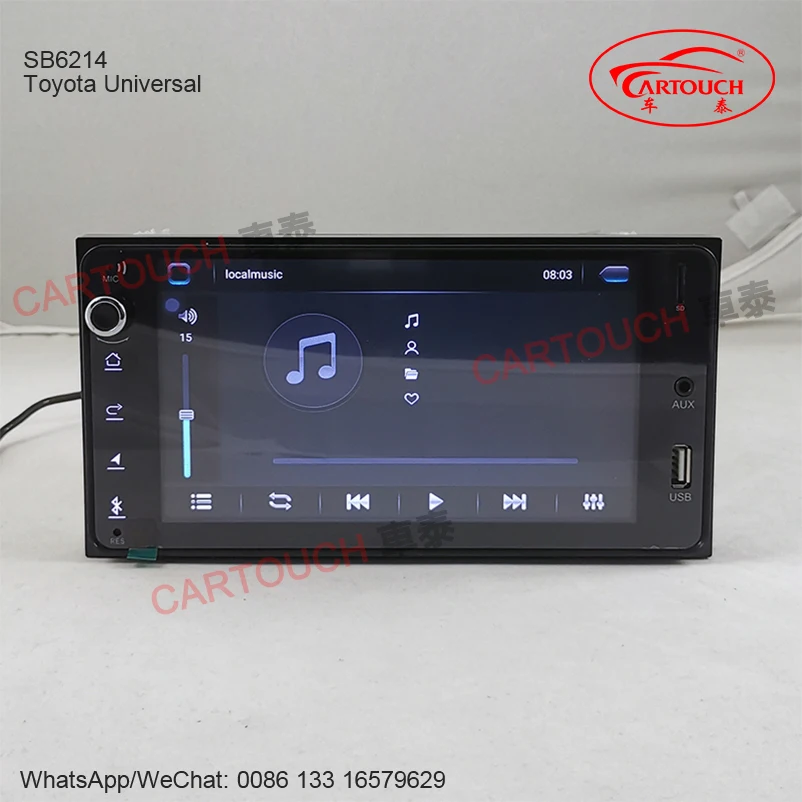 Top Cartouch Android 8.1 car dvd for toyota corolla 2 Din Universal car radio with navigation Bluetooth Wifi car stereo gps player 5