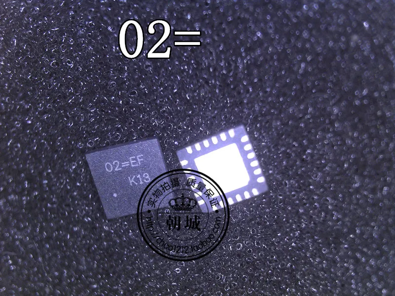 O2 = EF O2 = 02 = QFN24