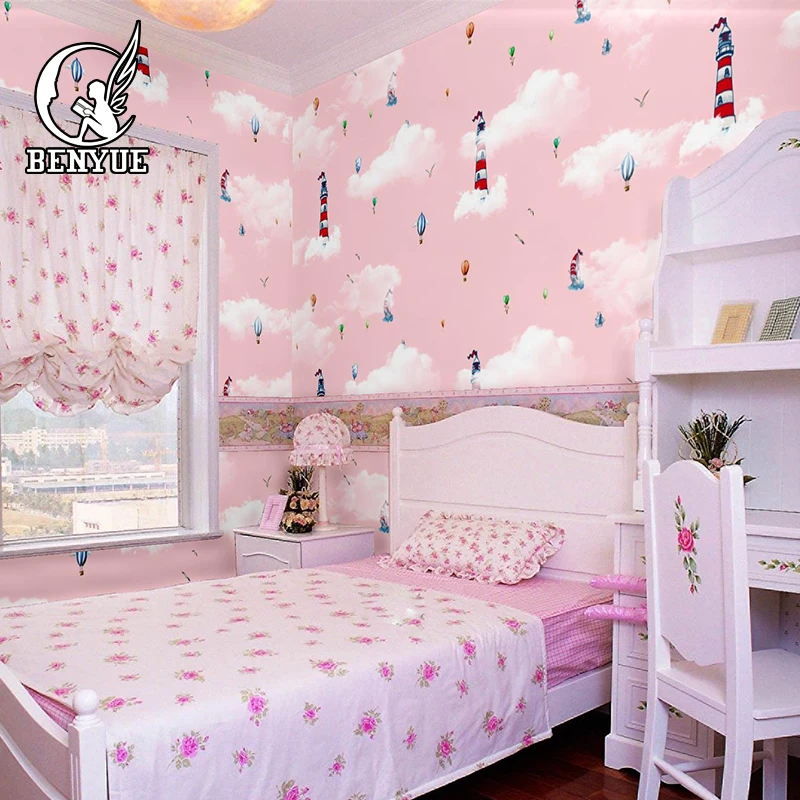 Custom Size 3D Wallpaper Mural For Kids room cartoon children room 3d