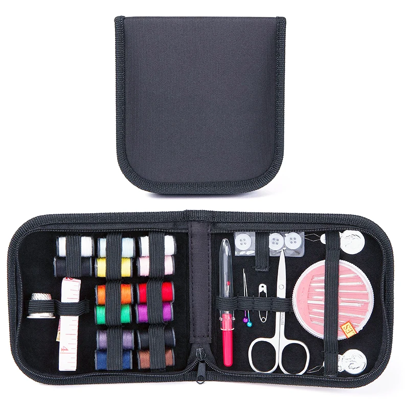 

Sewing Needle Quilting Mom Gifts Craft Sewing Kits with Case Stitching Sewing Box Kit 45PCS/Set Travelling Embroidery