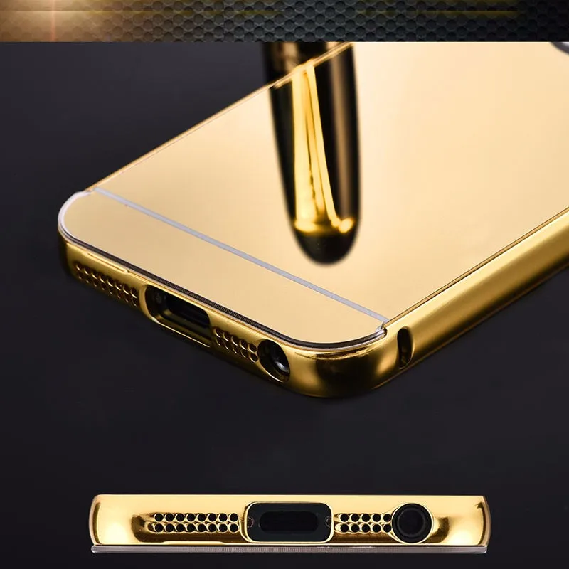 Зеркало туши на для iphone 5 5s SE 5C случае Роскошные Алюминий металлический бампер задняя крышка на iphon 5 5s SE 5C Корпус Coque Зеркало туши на для iphone 5 5s SE 5C случае Роскошные Алюминий металлический бампер задняя крышка на iphon 5 5s SE 5C Корпус Coque