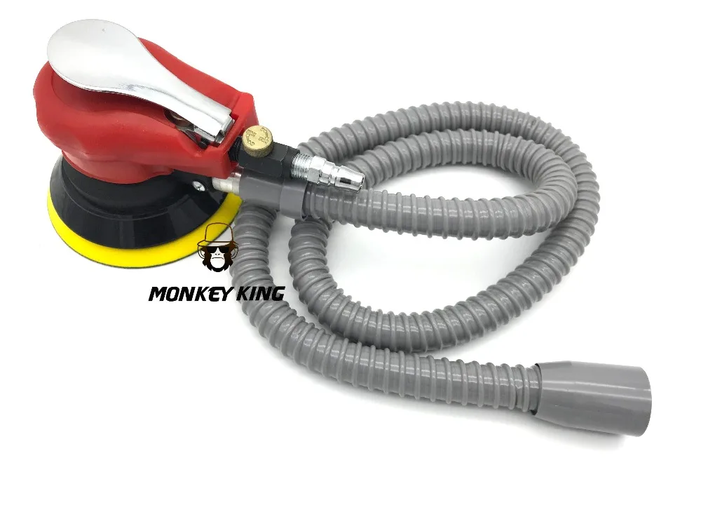 150mm Pneumatic Orbital Air Sander Burnish Polishing  Tool Machine (8)