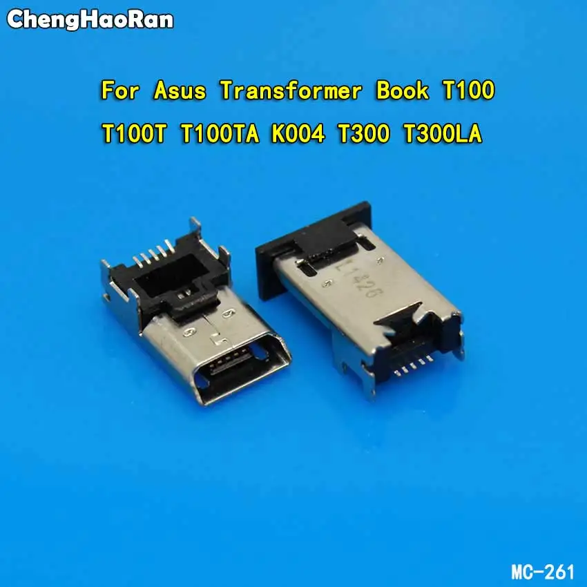 Chenghaoran 2X Connettore Micro Usb Jack Port Per Asus Transformer Book T100 T100T T100Ta K004 T300 T300La Presa Femmina Di Ricarica