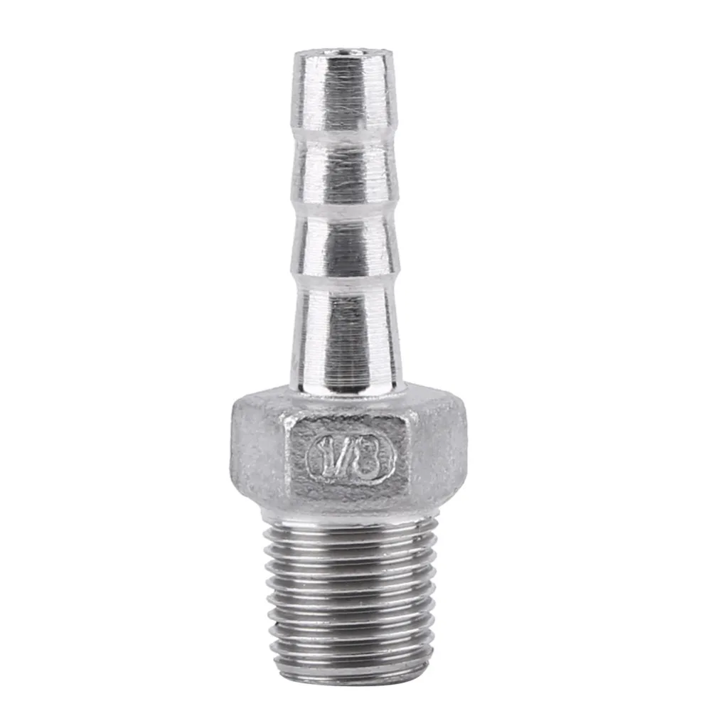BSP 1/8 &quotштуцер с крышкой из нержавеющей стали SS304 штуцер наружной резьбой для