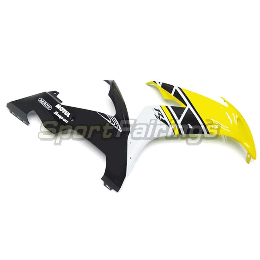 Инъекции Обтекатели для Yamaha YZF R1 04 05 06 2004-2006 АБС-пластик мотоцикл обтекатель с комплектом кузова капот, желтые и черные