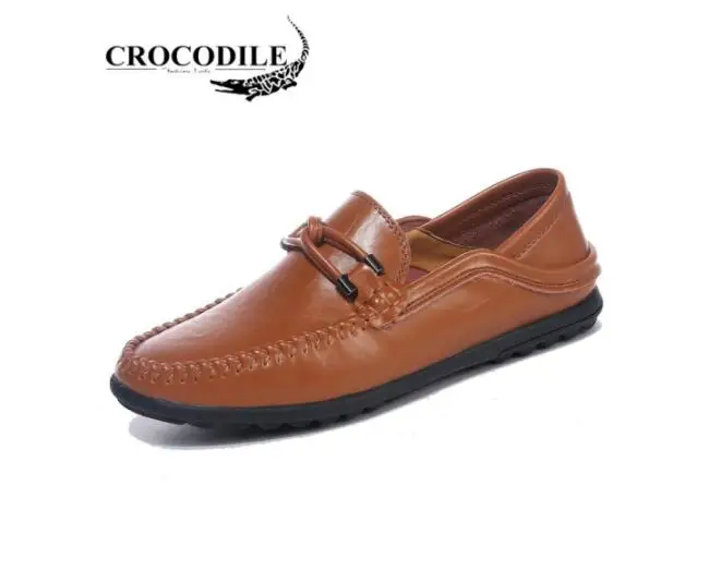 red brown Мужские кроссовки из крокодиловой кожи; повседневная обувь для вождения; мужские беговые мужские кроссовки; мягкая легкая спортивная обувь; лоферы на плоской подошве - Цвет: red brown
