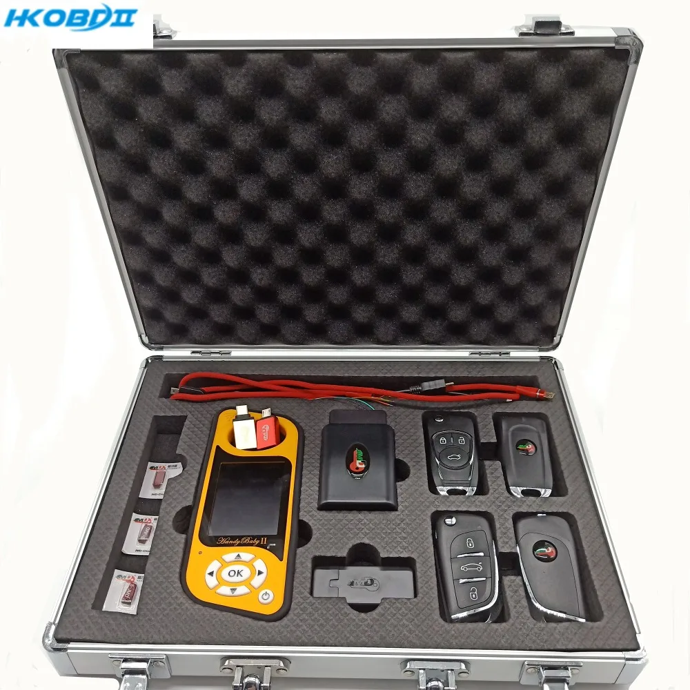 HKOBDII JMD Handy Baby2 программист с JMD OBD программист Handy BabyII английский/испанский/русский язык с G 96 бит 48