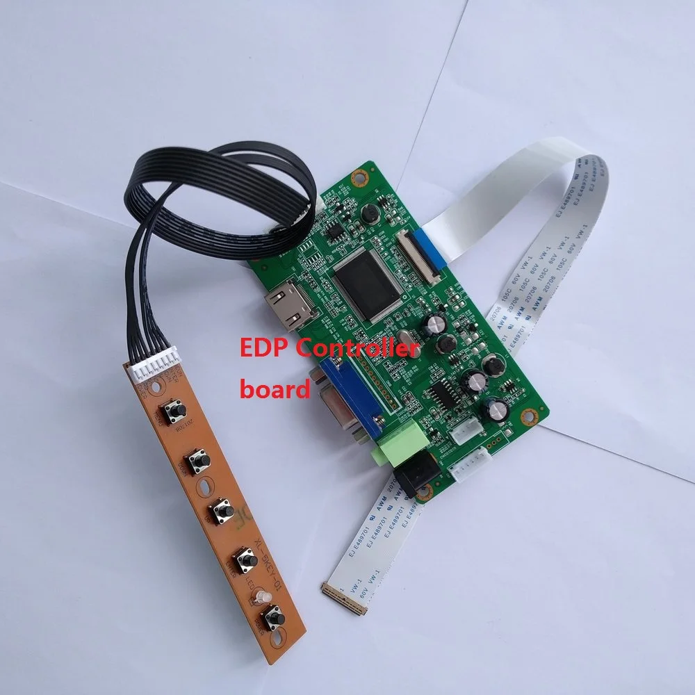 Для B140HAN03. B 1" 30Pin комплект VGA HDMI экран для самостоятельного ремонта Дисплей 1920X1080 ЖК-драйвер плата контроллера монитор EDP светодиодный
