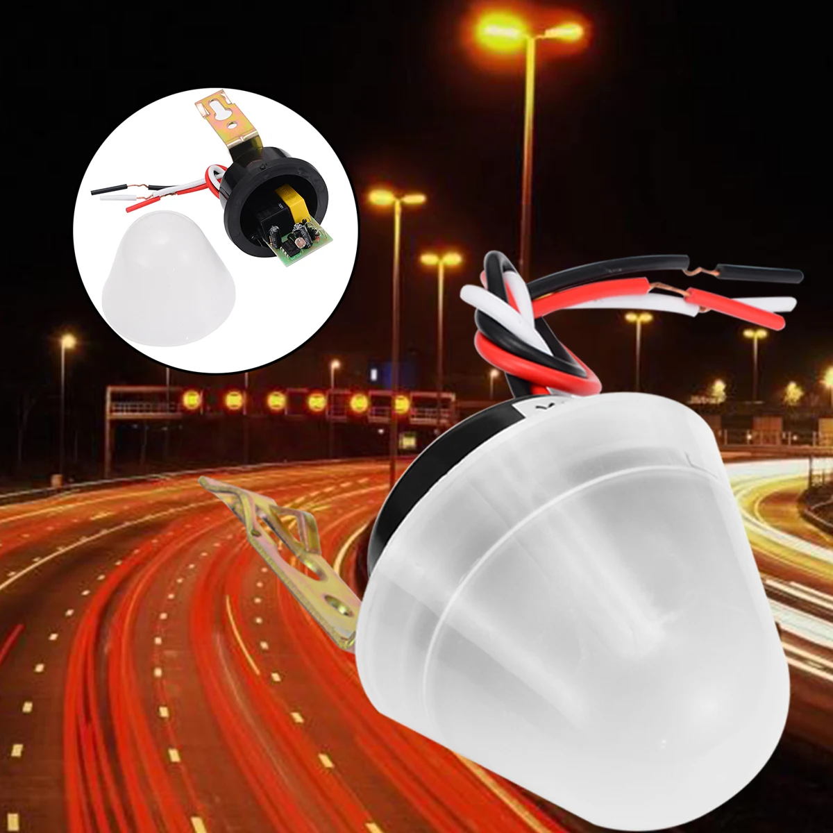 Rainproof Automatic Auto Light Induction Sensor Photo Control Switch for Outdoor Street Lamp Light Sensor Switch