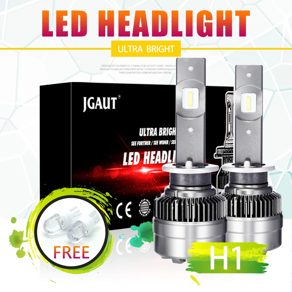 

2018 RS 80W MINI H1 Bulbs For Cars Driving Fog Lights CSP Chip 6000K Led LED High Lumen 40W 4000lm 5500K Waterproof IP70