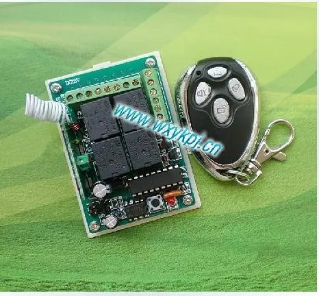 Новый #433 мГц 315 мГц DC12V 4ch rf Беспроводной Дистанционное управление переключатель Пульты ДУ для игровых приставок и Rceiver modules4relays