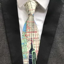 10 шт., модный уникальный дизайн, полиэстер, Статуя Свободы, галстуки 9 см, классический галстук-бабочка, нежный мужской тканый галстук для мужчин