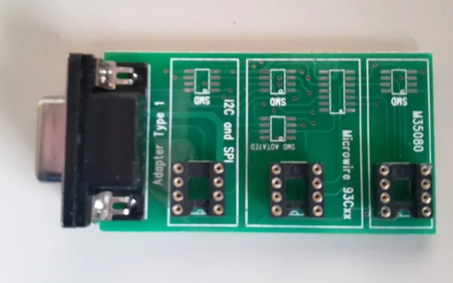 

Adapter type 1 for UPA programmer