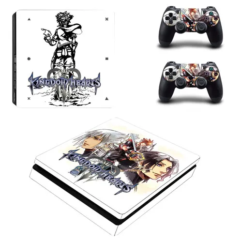 YSP4S-3116 Игры Kingdom Hearts 3 PS4 тонкая кожа Стикеры для sony Игровые приставки 4 консоль и контроллер для Dualshock 4 PS4 тонкий Стикеры наклейка - Цвет: YSP4S-3116