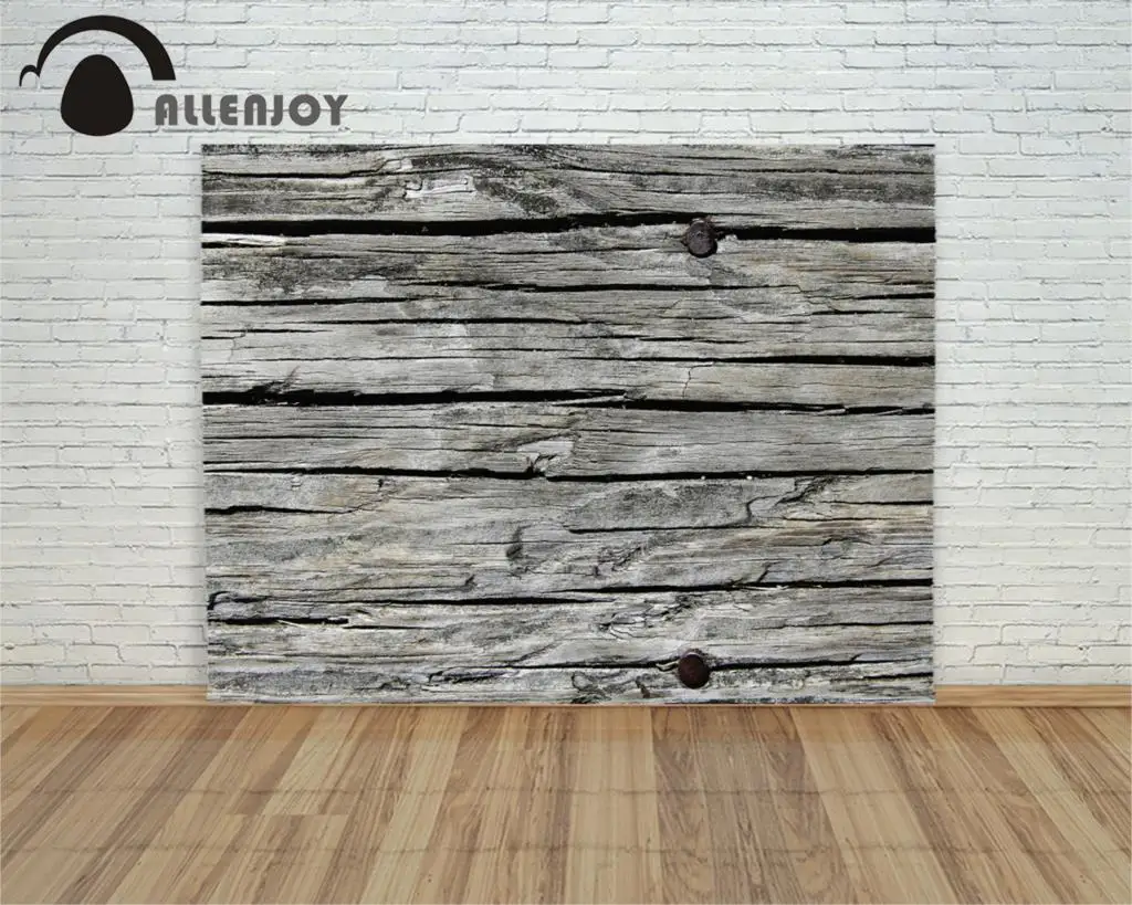 Allenjoy Photography Backdrop Le Weathered Wood Wall Slats Allenjoy Photography Backdrop Le Weathered Wood Wall Slats Vintage Backgrounds Wallpaper Photophone For Photo Nail Studio