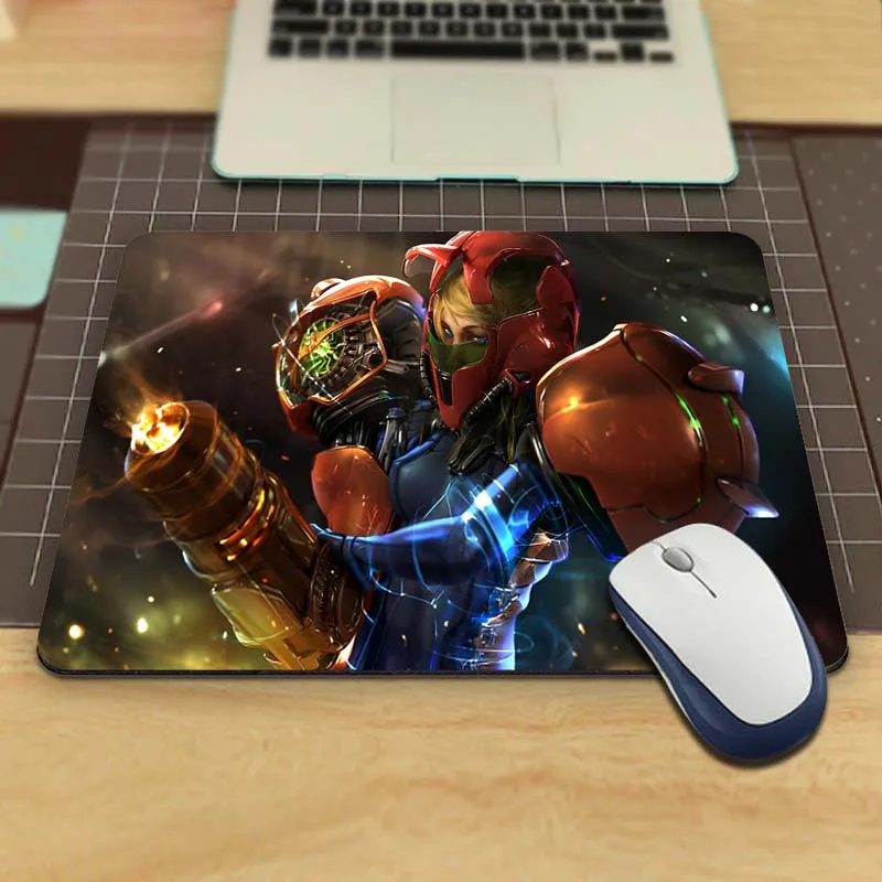 Maiyaca Метроид фьюжн Мышь площадку компьютер aming Мышь Pad Амер Ковры для игр - Цвет: 20x25cm