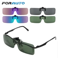 Вождение ночного видения объектив автомобиля водительские очки антибликовые клип на солнцезащитные очки поляризованные солнцезащитные очки для мужчин женщин автостайлинг