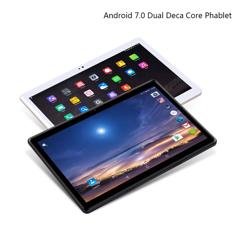 DHL,, Android 7,0, 10-дюймовый планшетный ПК, Deca Core, 4 Гб ОЗУ, 128 Гб ПЗУ, 10 ядер, 1920*1200 ips, детский подарок, HD планшеты, 10 10,1