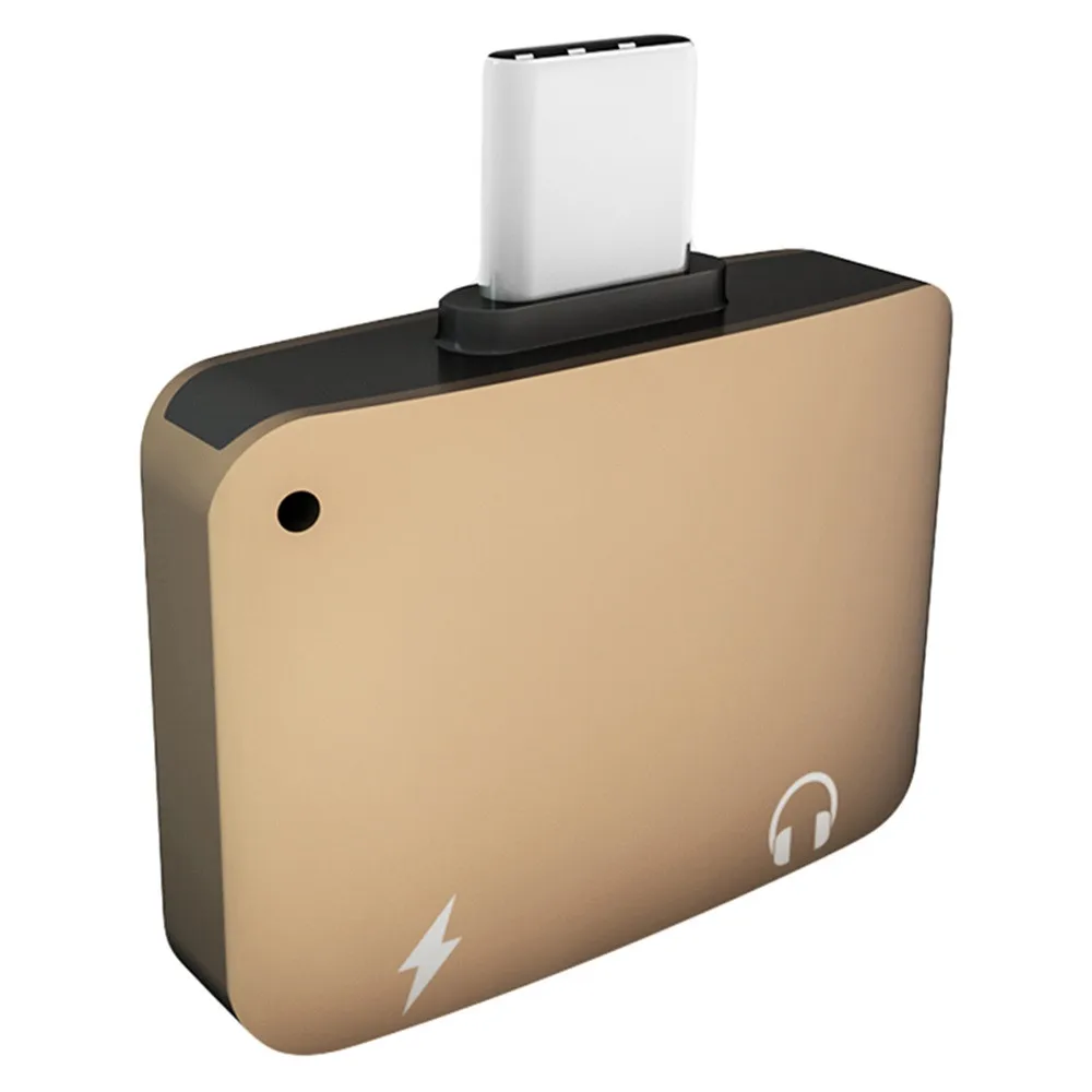 CARPRIE 2 в 1 тип-c аудио конвертер 2 в 1 USB-C до 3,5 мм аудио адаптер Премиум алюминиевый конвертер для samsung S9 для huawei