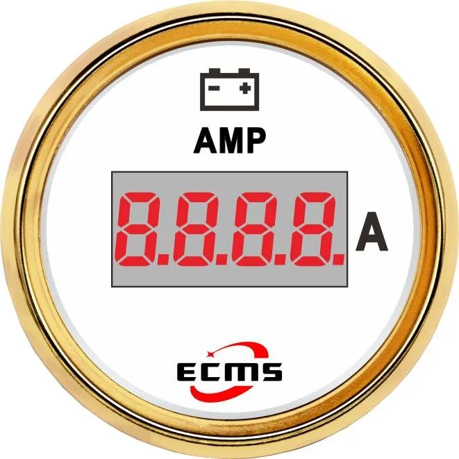 ДЛЯ МОРСКОГО КАТЕРА автомобиля цифровой амперметр W/Токовый Шунт пикап 80A 9-32 V 52mm 2 Inch 316L ободок