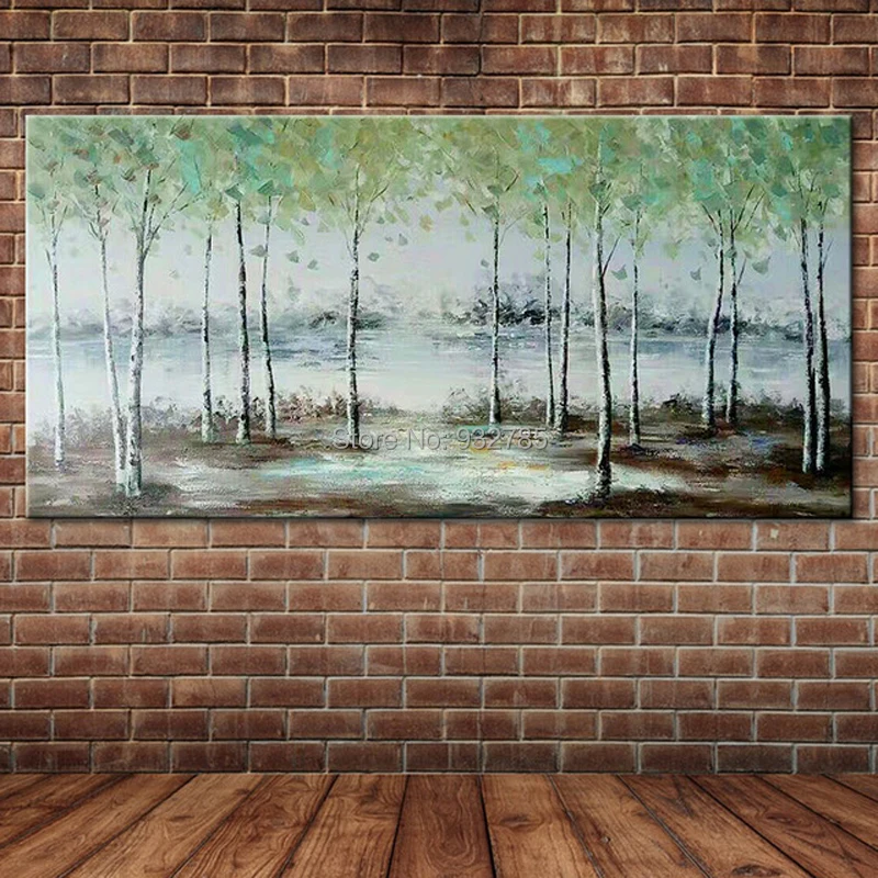 Hand-Painted-Green-Forest-Oil-Painting-Trees-Wall-Picture-Large-Canvas-Art-Living-Room-Bedroom-Decoration.jpg_640x640