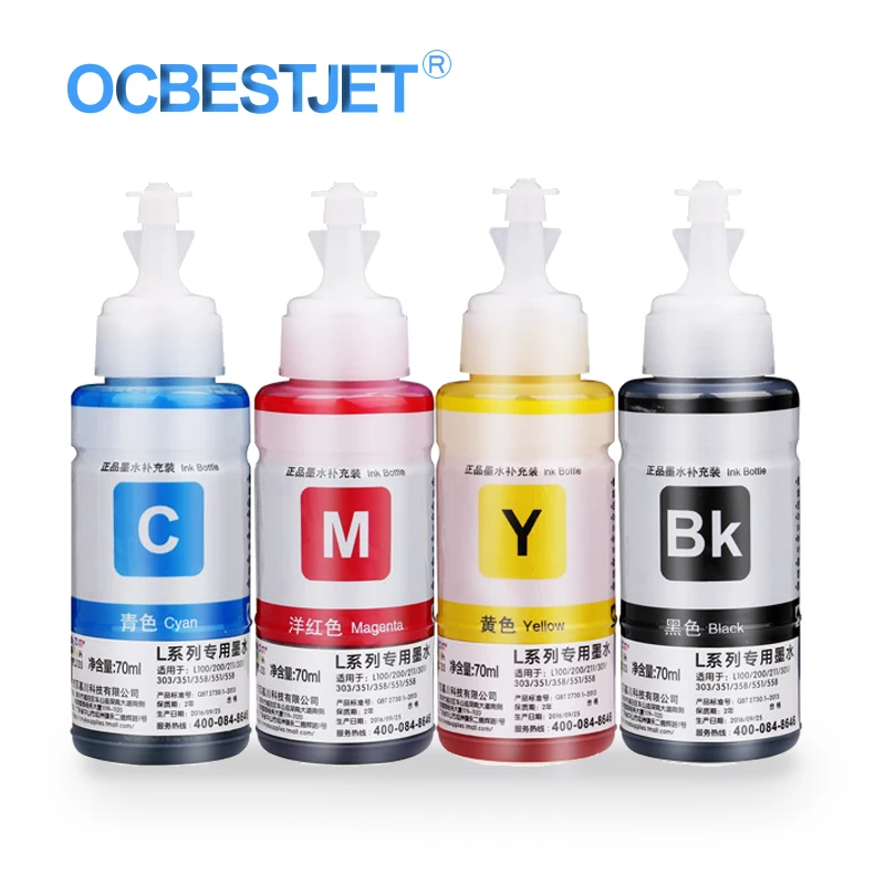 Buy 4 Colors/Set Universal Ink Refill Kit Dye Ink For