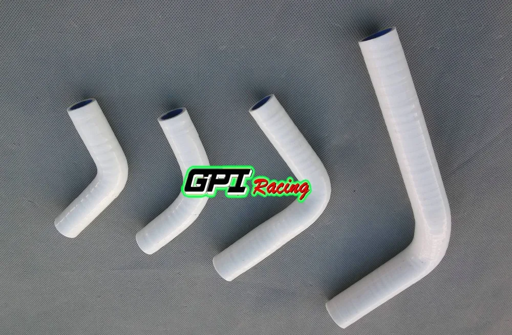 Для Honda CRF250 CRF250X CRF250R силиконовый шланг радиатора 04-09 2004-2009 05 06 07 08 09 белый