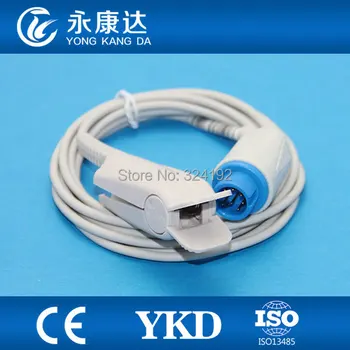 

YKD medical equipment supplies with T5/T6/T8 Adult Finger Clip spo2 sensor for 3m 7pin