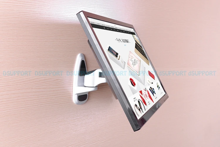 Алюминиевый настенный кронштейн для телевизора с ЖК дисплеем и 360 градусов 0 8 кг