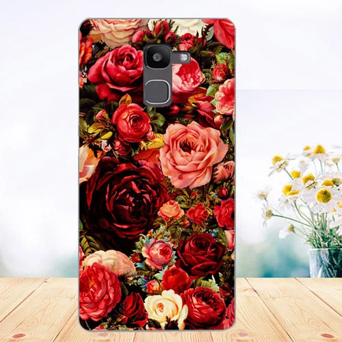 Мягкий ТПУ чехол для телефона для Fly FS554 power Plus FHD чехол s силиконовый чехол с рисунком волка розы кота, прозрачный чехол для Fly Fs554