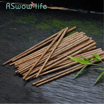 

Best Selling 2019 Products Kitchen Tableware 10 Pairs Of Wooden Chopsticks Natural Wood Chopsticks Cute Chop Sticks