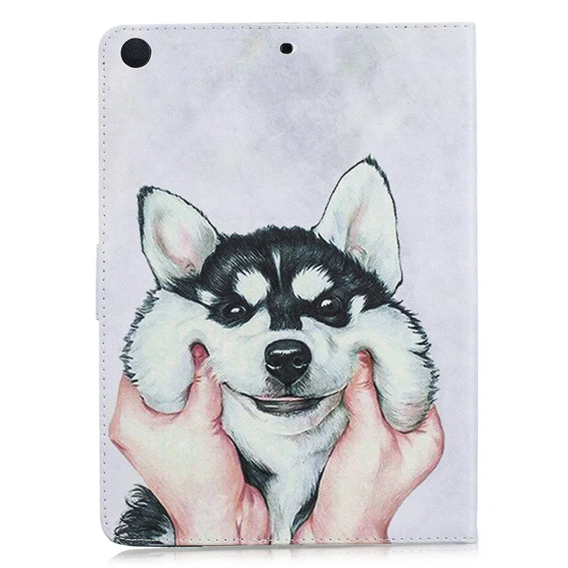 Wekays для Coque Apple IPad 9,7 дюймов 2018 пёс из мультфильма кожа Стенд Fundas Чехол для IPad 9,7 2017 A1822 A1823 крышка чехол в виде ракушки