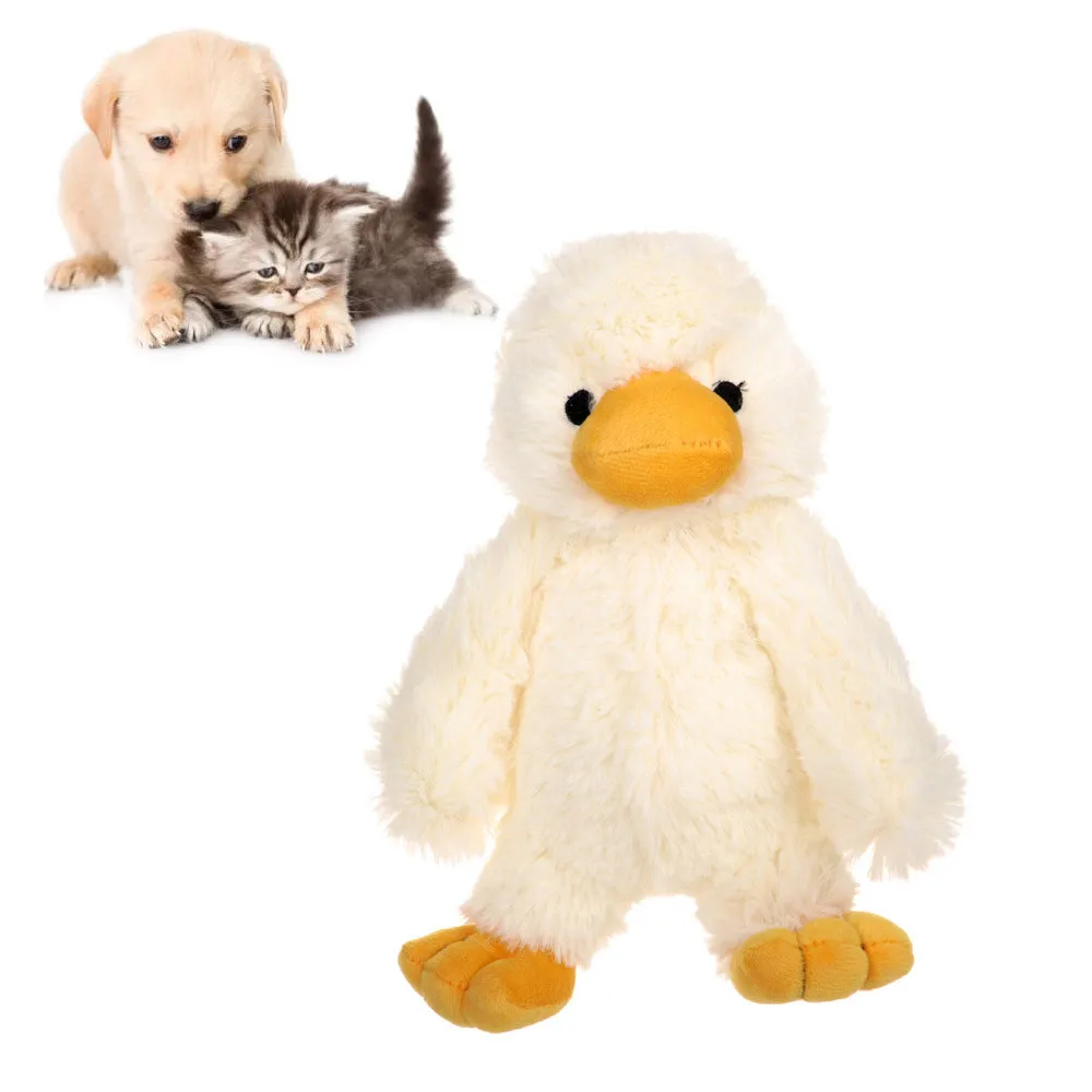 Transer Konijnen Speelgoed Pet плюшевые игрушки утенок зондирования кусаться Pet интерактивные игрушки Pet друг 19Jan1