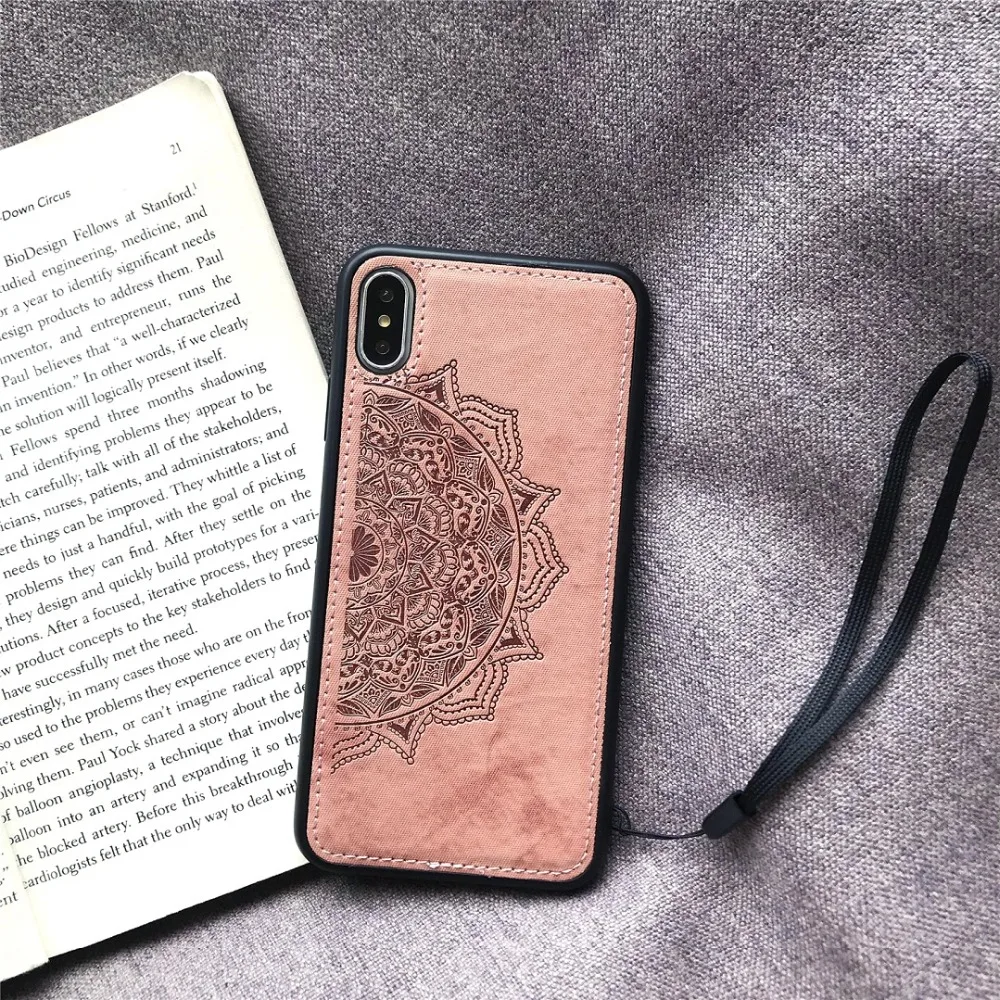 Чехол для Xiao mi Red mi Note 7 7S 7A 6 6A Pro GO mi 9 8 A2 Lite PocoPhone F1 чехол с рисунком мандалы на заднюю панель Держатель Автомобильный Магнитный чехол