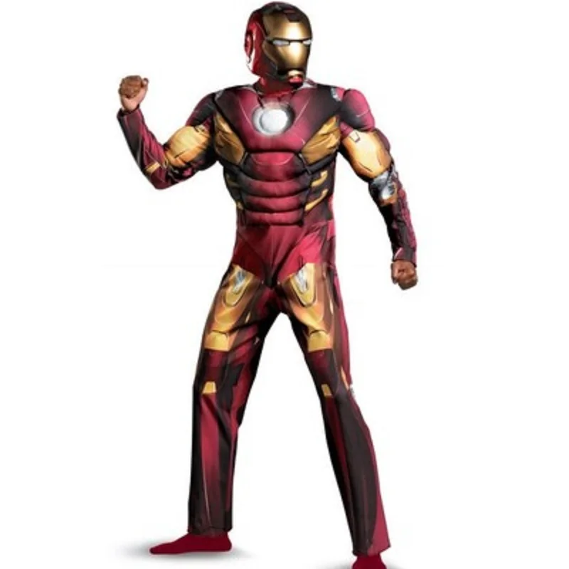 Iron man kostüm baumwolle muscle kostüm erwachsene für frauen cosplay ...