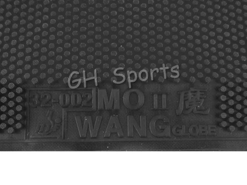 2x Globe mo Wang II Long Pips-Out Настольный теннис(пинг-понг) резиновый без губки(Topsheet, OX
