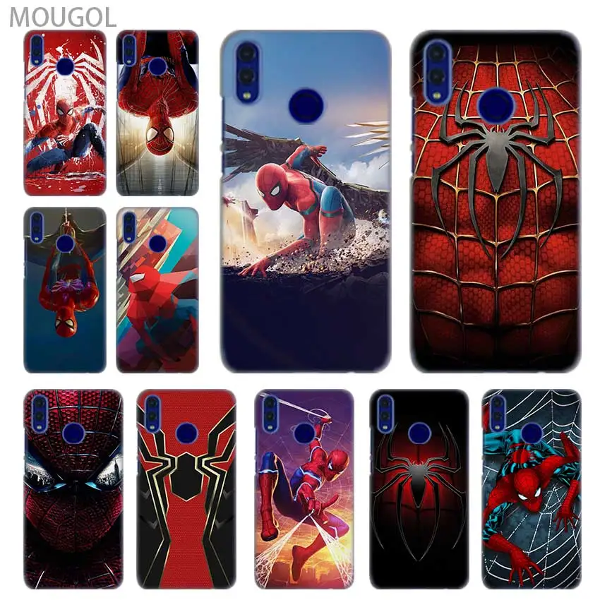 

SHELI phone shell case cover for Huawei Honor 4C 5X 6 6X 6C 7X 7C 7a Pro 8 8X 9 10i Lite 8a spiderman marvel superheroes Pattern
