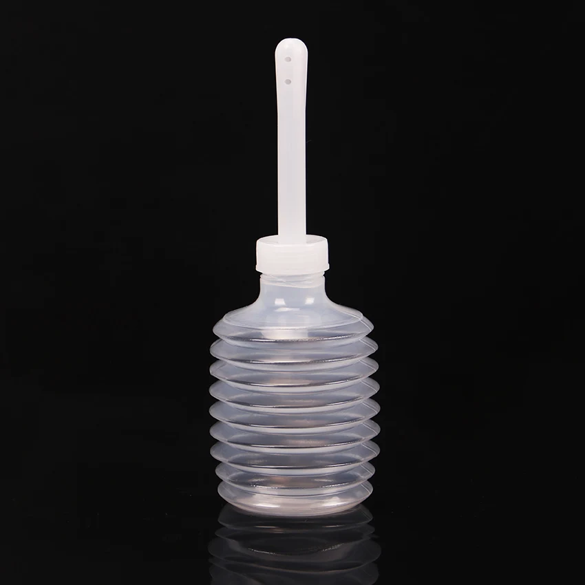 1PC Anal Cleaner Enema Rectal Syringe Vaginal Rinse Plug Anal Vaginal Shower Cleaner Sprayer Disposable Medical Anal Cleaner