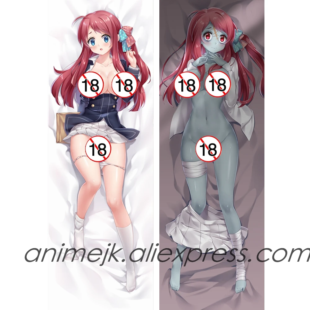 Аниме JK ZOMBIE LAND SAGA Minamoto Sakura Dakimakura наволочка для тела чехол для подушки с изображением девушки из мультфильма объятия чехол