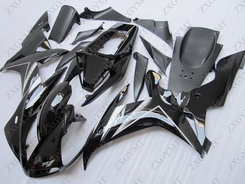 Пластиковые обтекатели YZFR1 2002-2003 Черный Кузов YZF R1 2003 обтекателя Для Yamaha YZFR1 2003