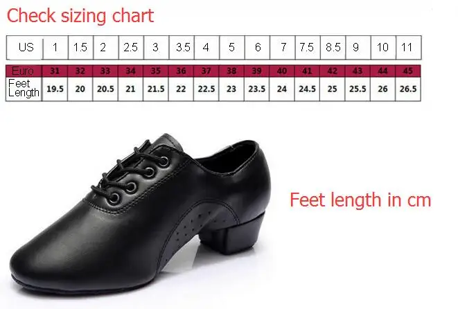 Новинка, современные мужские туфли для бальных танцев, латинских танцев, танго, мужские туфли для сальсы на каблуке, танцевальные туфли - Цвет: Check size