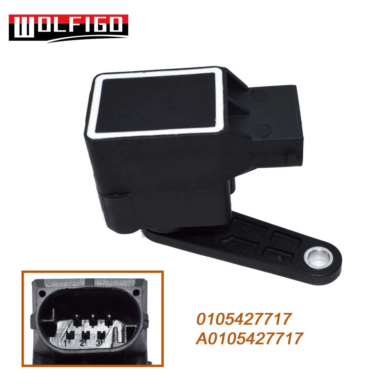 WOLFIGO 1 шт./4 шт. 0105427717 Подвеска Высота фар датчик уровня для Mercedes-Benz W220 W211 W203 W215 A0105427717 ML550 - Цвет: 1 PC