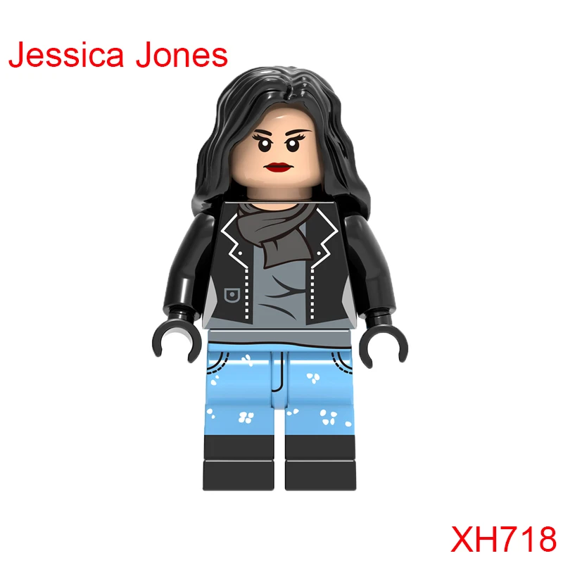 Jessica Jones Mini Bricks Single Sale Dc Super Heroes The Avengers Star Wars Building Blocks Christmas
