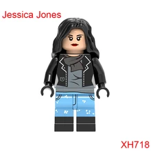 Jessica Jones Mini Bricks Single Sale Dc Super Heroes The Avengers Star Wars Building Blocks Christmas