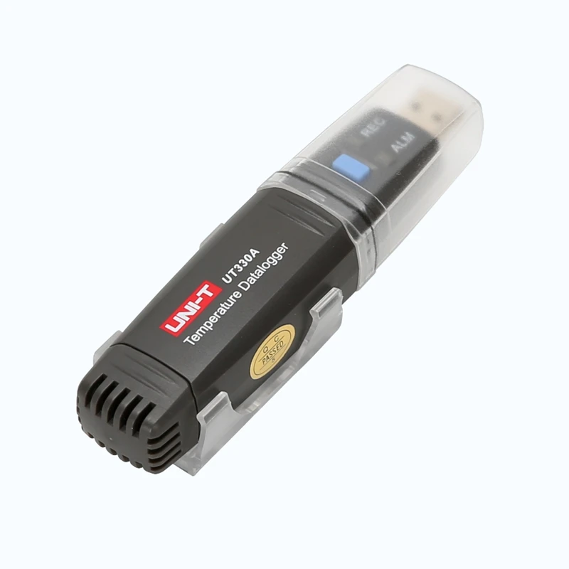 Профессиональный USB Регистратор данных влажности и температуры IP67 промышленный термометр гигрометр рекордер метр интерфейс пк программное обеспечение - Цвет: UT330A