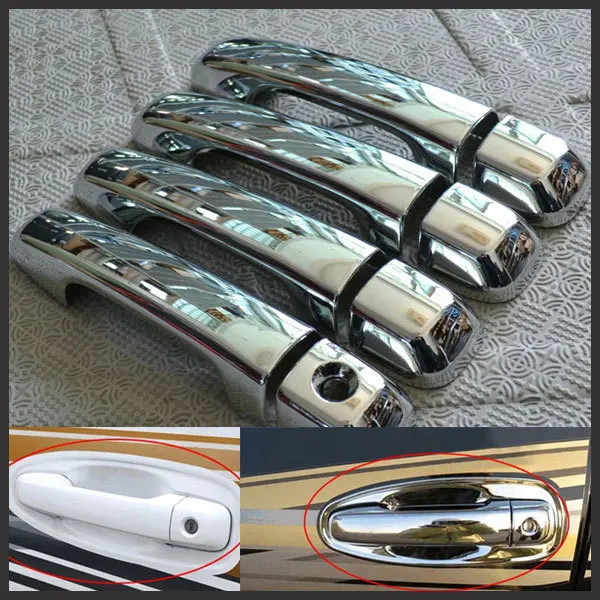 free shipping For 2010 ~ 2013 Toyota Prado FJ150 New Chrome Door Handle Cover 4p/ 1 set | Автомобили и мотоциклы