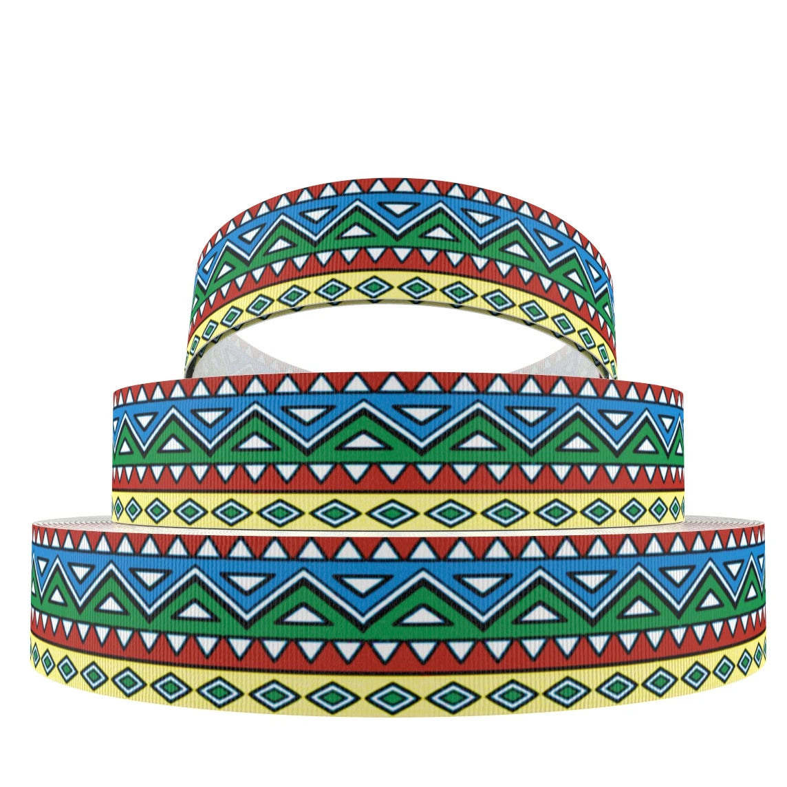 David accessories " 25 мм градиентная расцветка; Высота в полоску с горошком; в виде рыбьей чешуи; корсажная лента 50 ярдов, материалы для ручных поделок, 50Yc5579 - Цвет: 1076305006