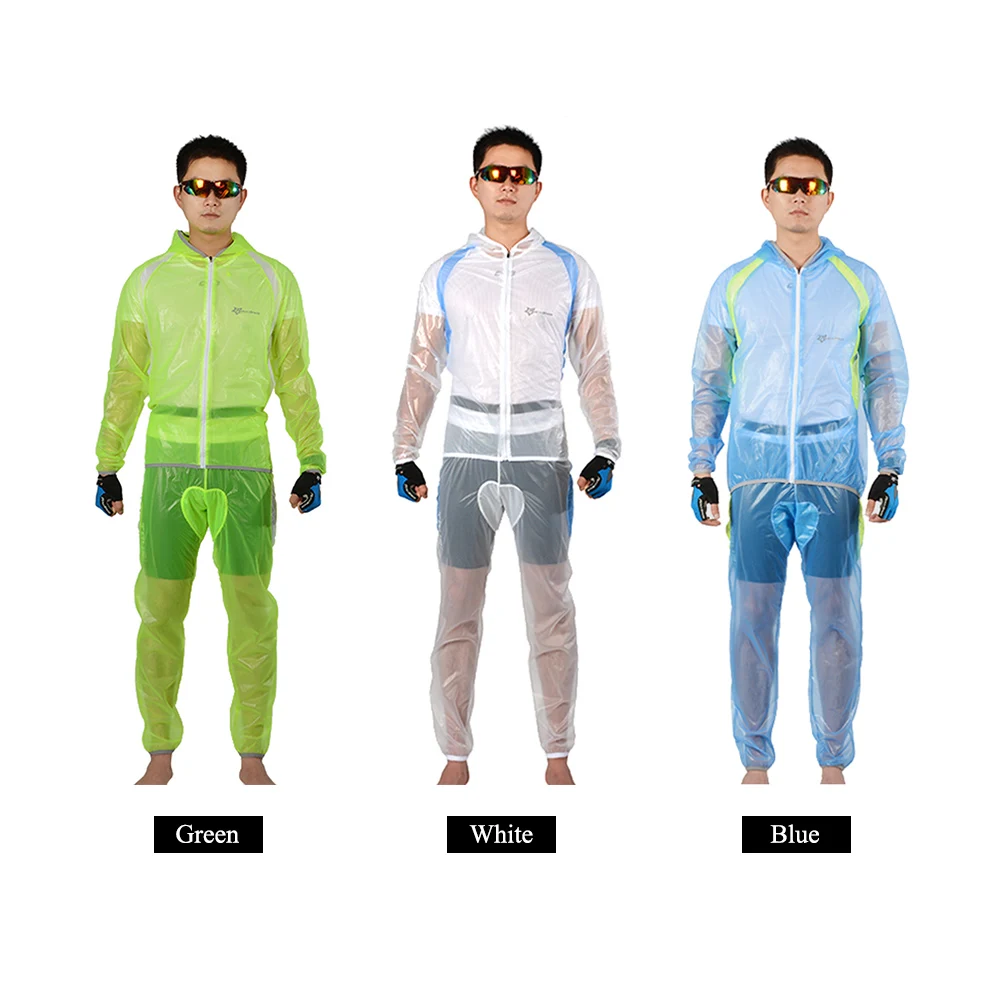 ROCKBROS L-4XL, плащ для велоспорта, для езды на велосипеде, для езды на велосипеде, для мужчин, дышащий, сжатый, лобовое стекло, водонепроницаемый, дождевик