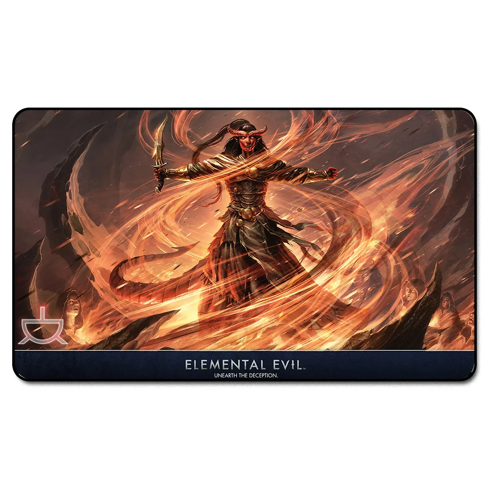( DND Elemental Evil ) Many Choice Magic Card Games Custom Playmat