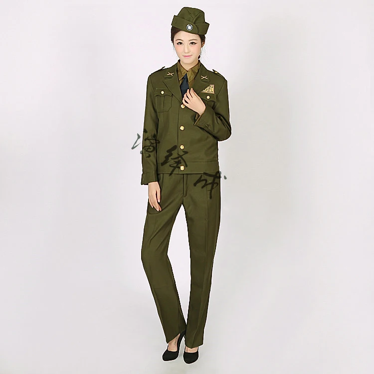 

American military officers Outfit The Republic of China' special spy Suits commander photography theme service Performance wear